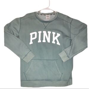 Vs campus destroyed neck sweatshirt